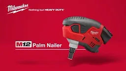 Milwaukee M12™ Cordless Palm Nailer (Tool Only) 2458-20