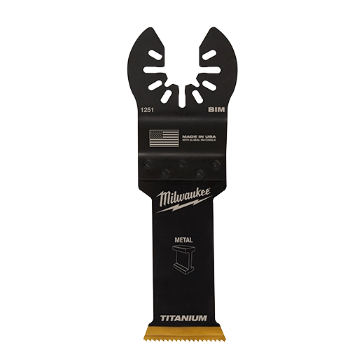 Milwaukee Lames universelles fines en Bi-Métal pour outil oscillant multi-outils 49-25-1259