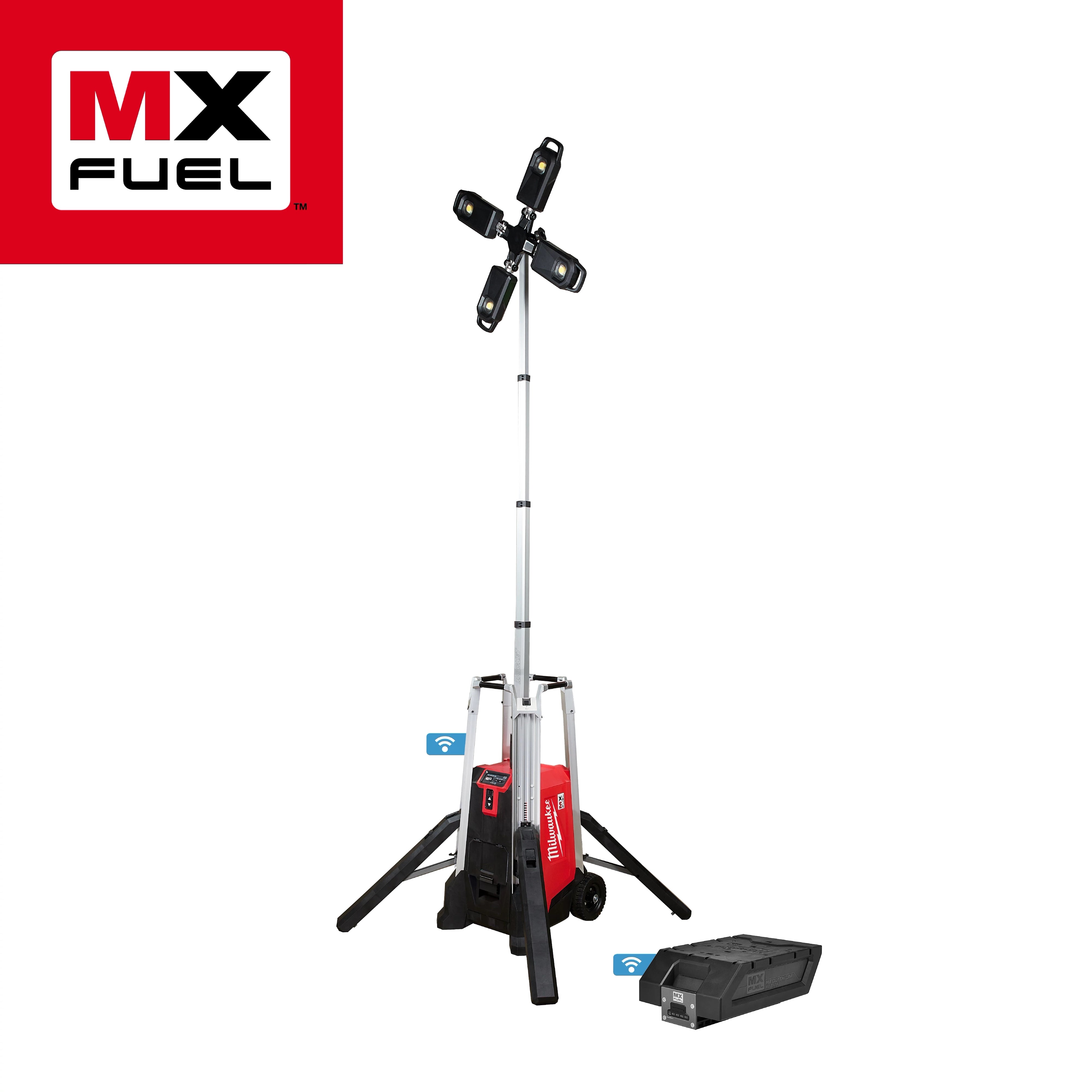 Milwaukee Kit de projecteur tour/chargeur MX FUEL™ ROCKET™ MXF041-1XC