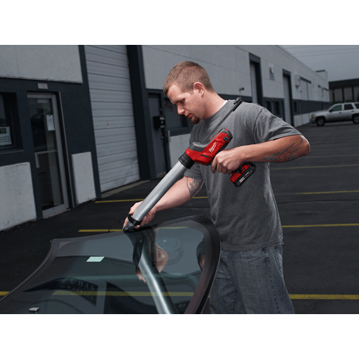 Milwaukee Kit pistolet à calfeutrer et adhésif à baril en aluminium 20-oz sans fil M18™ 2642-21CT