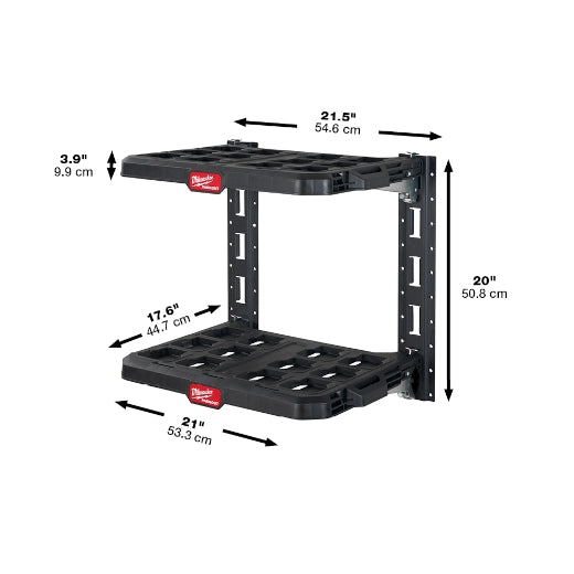 Milwaukee Kit d'étagères et E-Track PACKOUT™ 48-22-8480