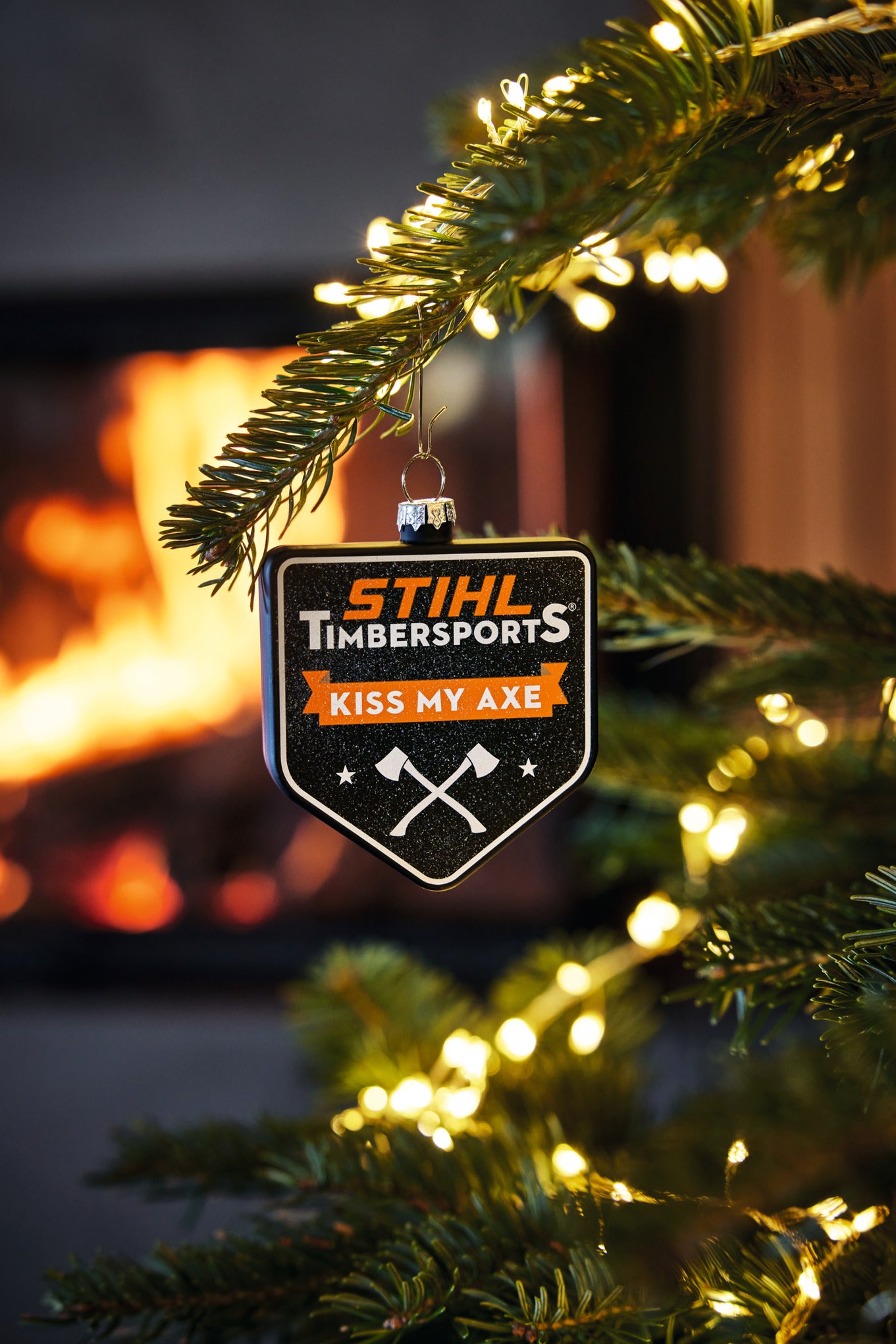 STIHL KISS MY AXE Tree Ornament 04216000077