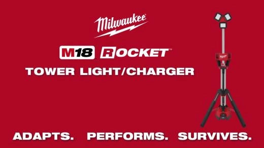 Milwaukee Tour d'éclairage/chargeur M18™ ROCKET™ 2136-20