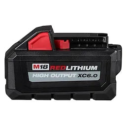 Milwaukee M18™ REDLITHIUM™ HIGH OUTPUT™ Pack de batteries XC6.0 (2 pièces) 48-11-1862