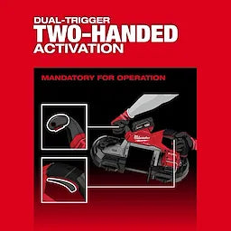 Milwaukee Scie à ruban M18 FUEL™ Deep Cut à double déclencheur avec ONE-KEY™ 2929S-20