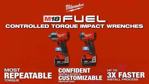 Milwaukee Clé à chocs à couple moyen contrôlé M18 FUEL™ 1/2" avec TORQUE‑SENSE™ et verrou à goupille 3062P-20