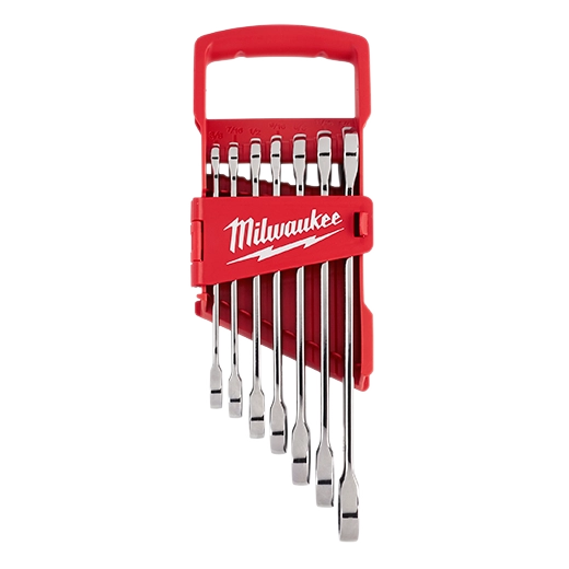 Milwaukee Set de clés combinées à cliquet 7 pièces - SAE 48-22-9406