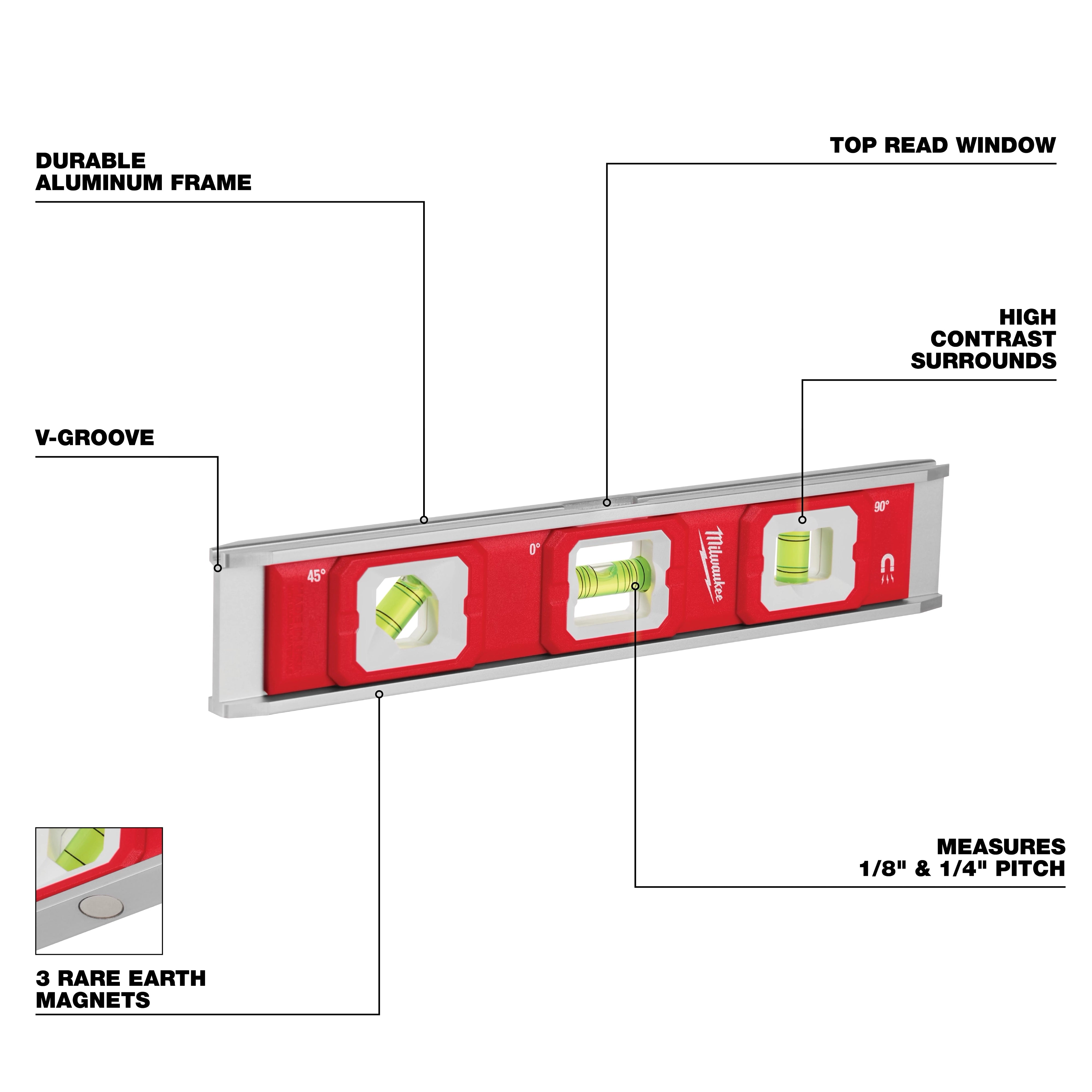 Milwaukee 10" Torpedo Level 48-22-5106