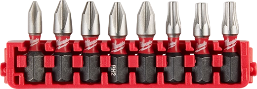 Milwaukee Rangées de boîtier petites et moyennes pour accessoires d'embouts d'insertion 5PK 48-32-9932