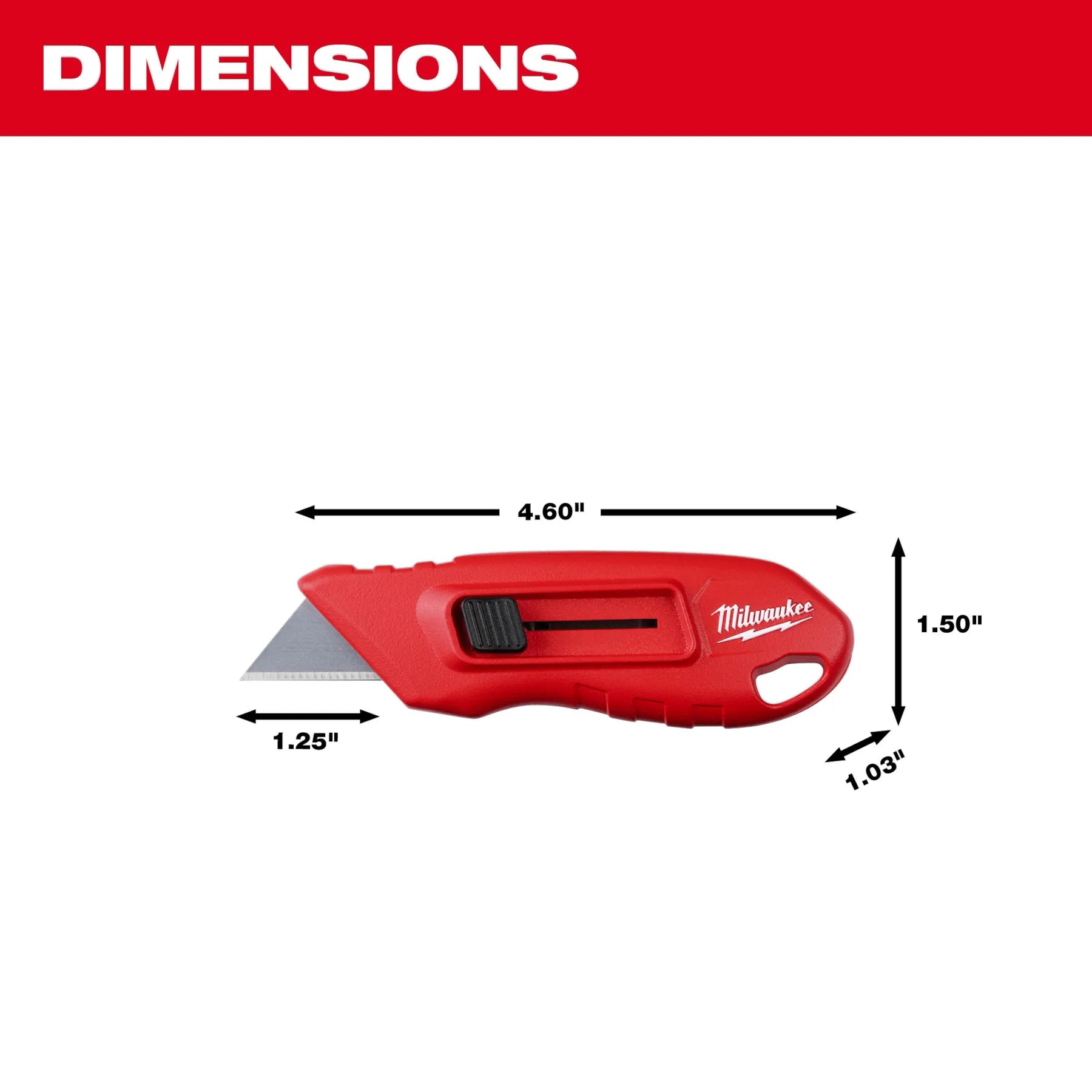 Milwaukee Compact Side Slide Utility Knife 48-22-1516