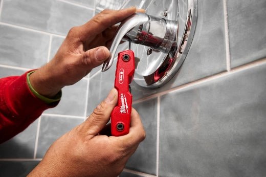 Milwaukee Ensemble de clés hexagonales pliables 9 pièces - SAE 48-22-2181