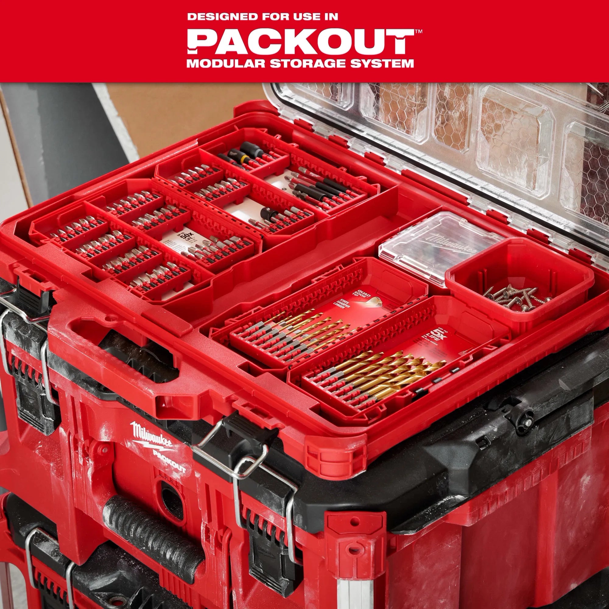 Milwaukee Drill & Drive Set - 95PC 48-32-1556