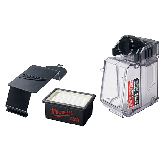 Milwaukee M12™ HAMMERVAC™ Universal Dust Extractor Dust Box, Filter and Lid 49-90-2343