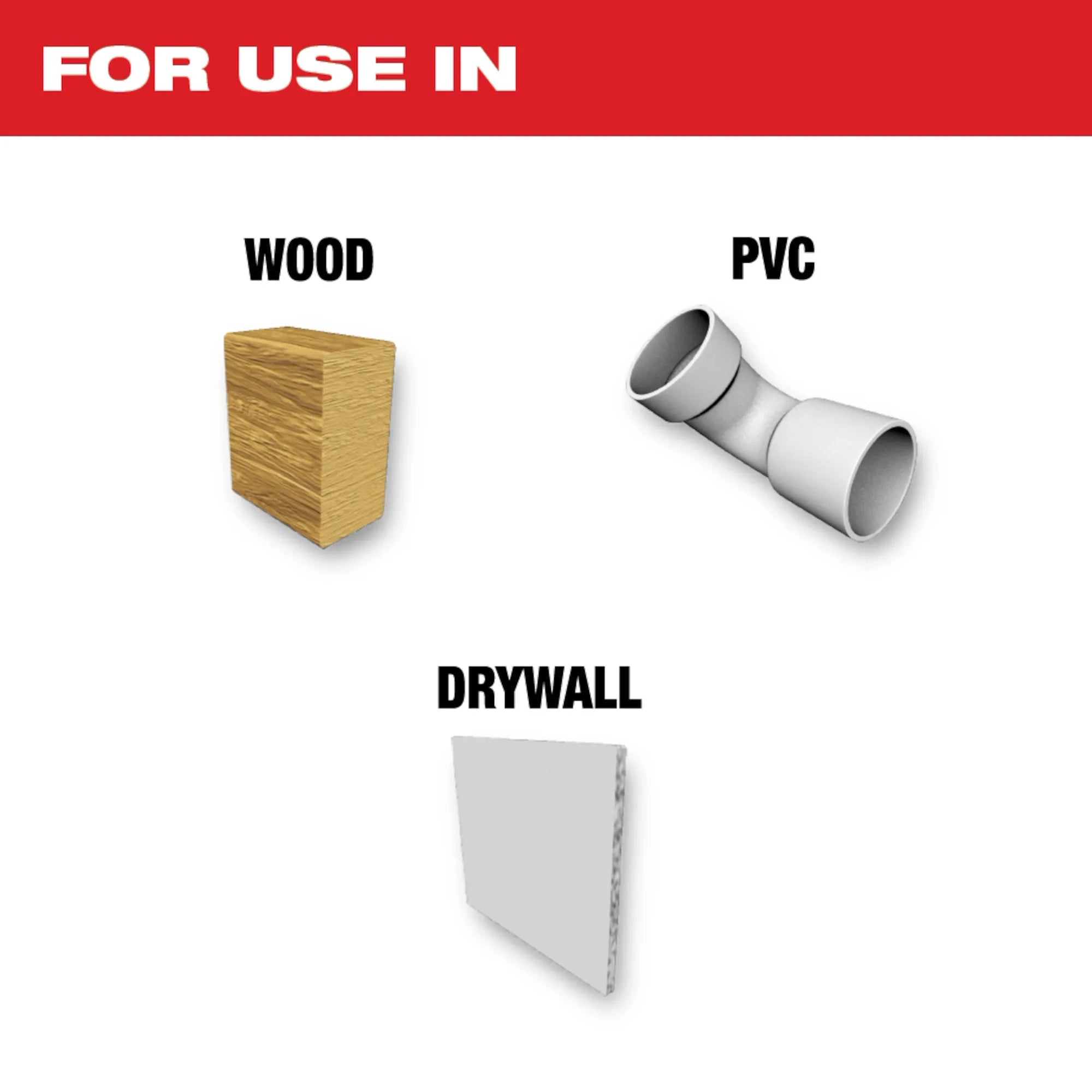 Milwaukee Lames universelles en acier carbone haute teneur pour bois, ajustement universel, pour outils multi-oscillants 49-25-1101