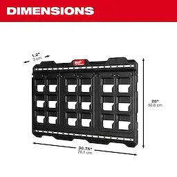 Milwaukee Plaque murale grande PACKOUT™ 48-22-8497