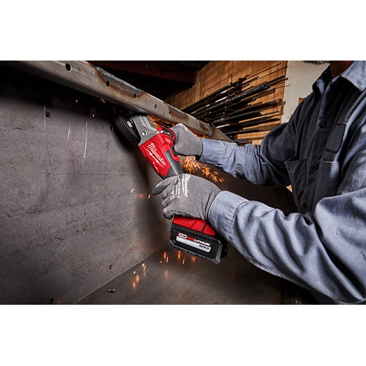 Milwaukee M18 FUEL™ 5" Flathead Braking Grinder, Slide Switch Lock-On 2887-20