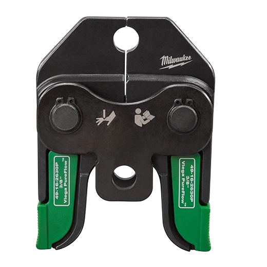 Milwaukee M18™ Mâchoire Viega PureFlow™ 3/8" pour l'outil de pressage à courte course M18™ 49-16-2630P
