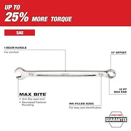 Milwaukee Ensemble de clés mixtes SAE 15 pièces avec organiseur compact PACKOUT™ 48-22-9484