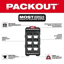 Milwaukee Plaque murale compacte PACKOUT™ 48-22-8496