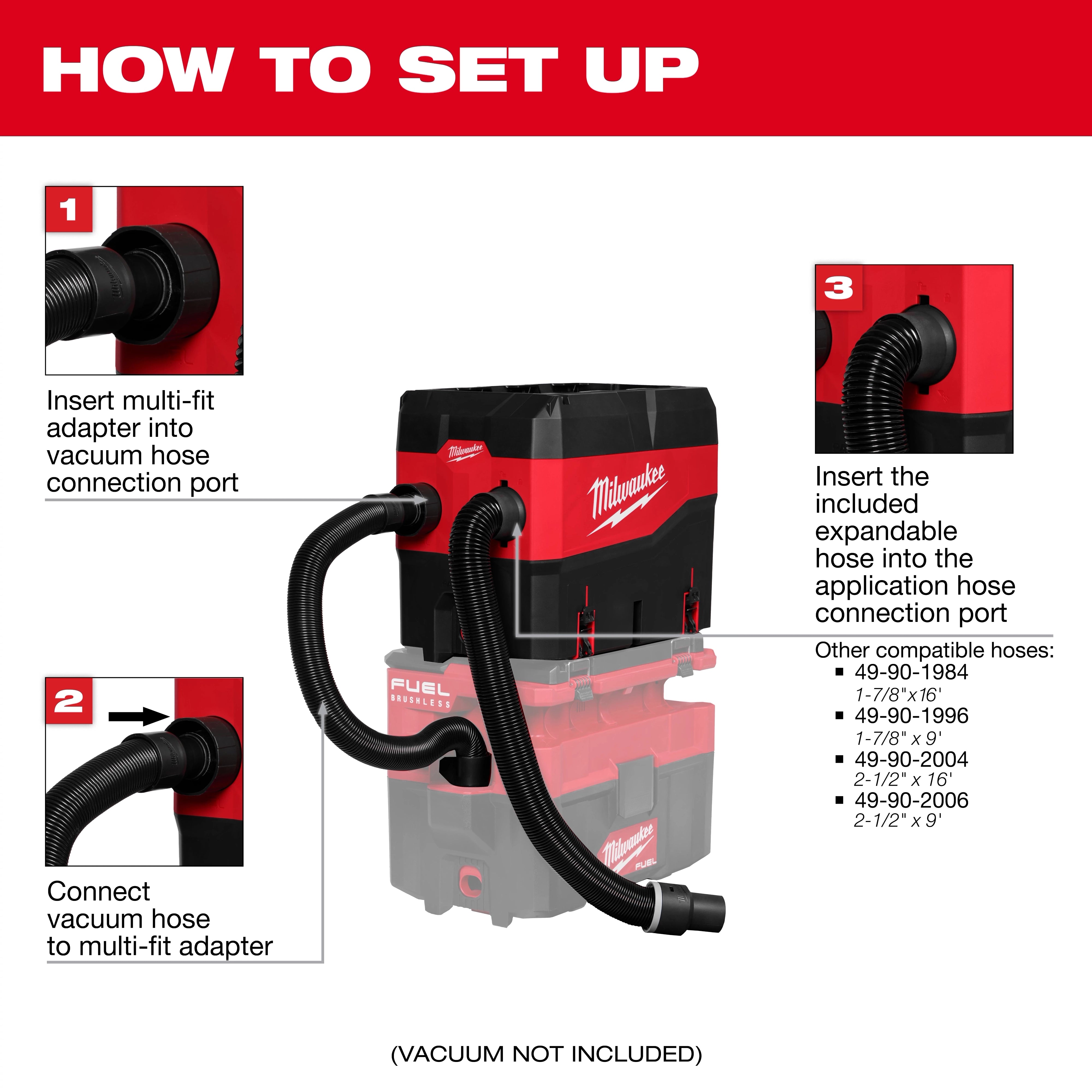 Milwaukee Séparateur de débris compact compatible PACKOUT™ 49-90-2200