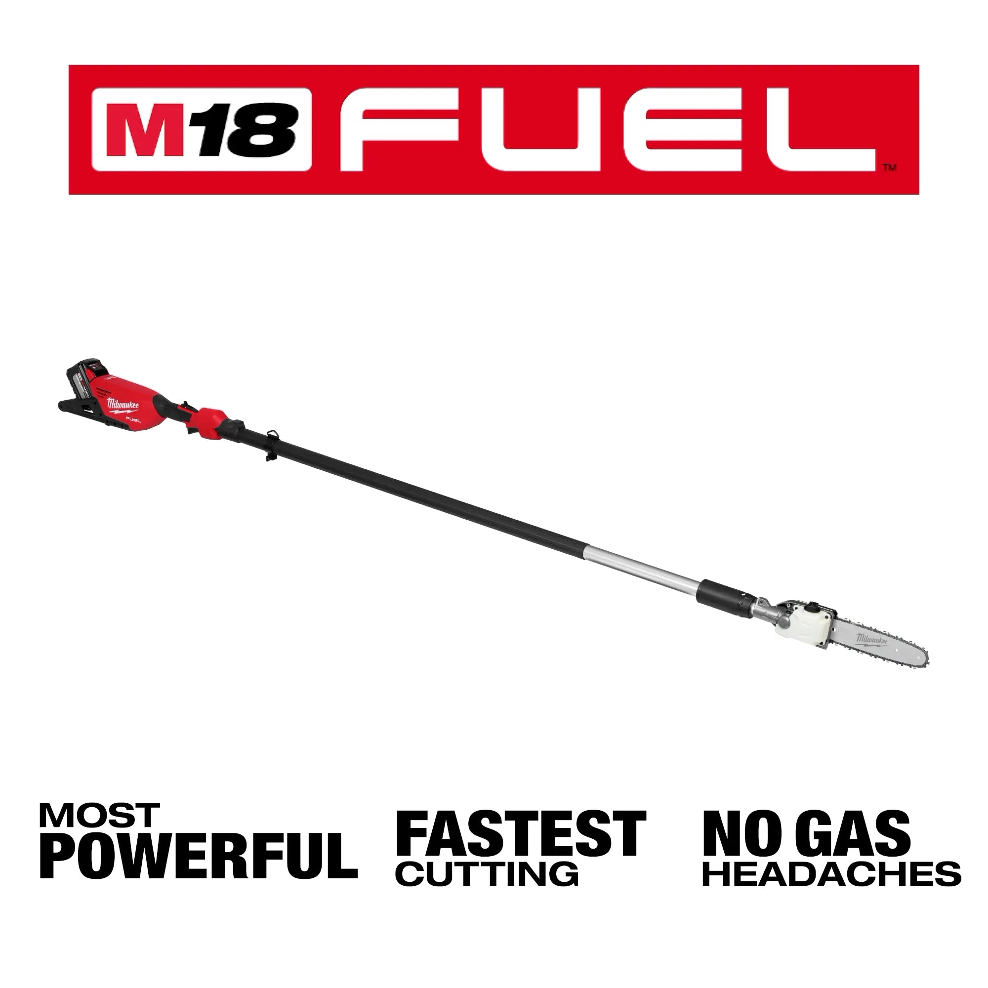 Milwaukee Kit de scie à perche télescopique M18 FUEL™ 3013-21