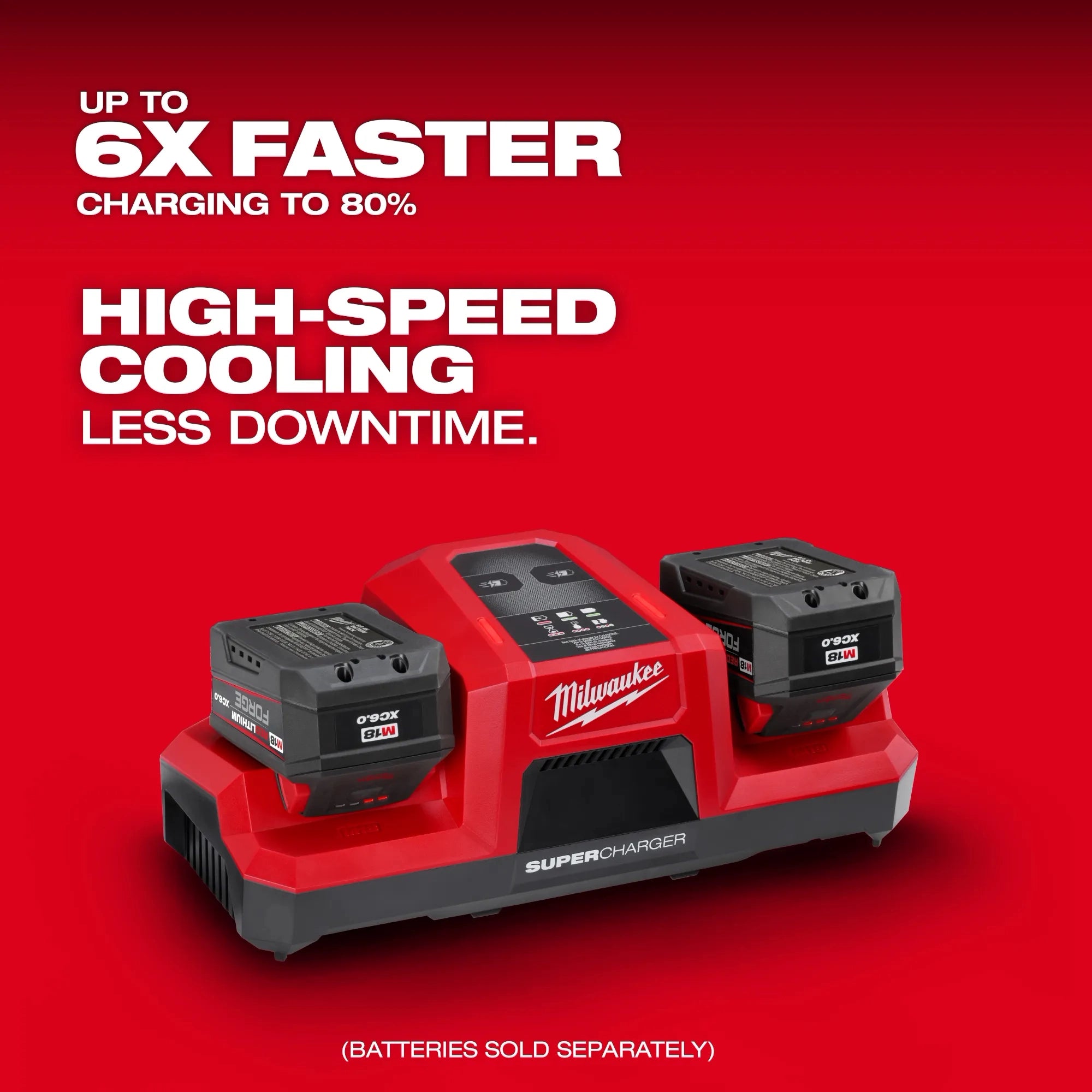 Milwaukee M18™ Chargeur Super Simultané à Double Baie 48-59-1815