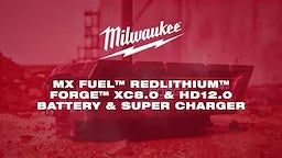 Milwaukee Pack de batterie MX FUEL™ REDLITHIUM™ FORGE™ HD12.0 MXFHD812