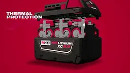 Milwaukee Pack de deux batteries à capacité étendue M18™ REDLITHIUM™ XC5.0 48-11-1852