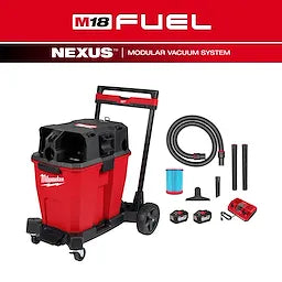 Milwaukee Kit aspirateur humide/sec à double batterie 12 gallons M18 FUEL™ 0930-22HD