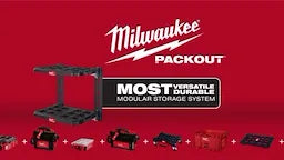 Milwaukee Kit d'étagères et E-Track PACKOUT™ 48-22-8480