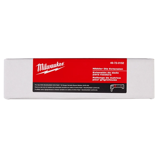 Milwaukee M12 FUEL™ 16 ga Nibbler Die Holder Extension 49-72-0152