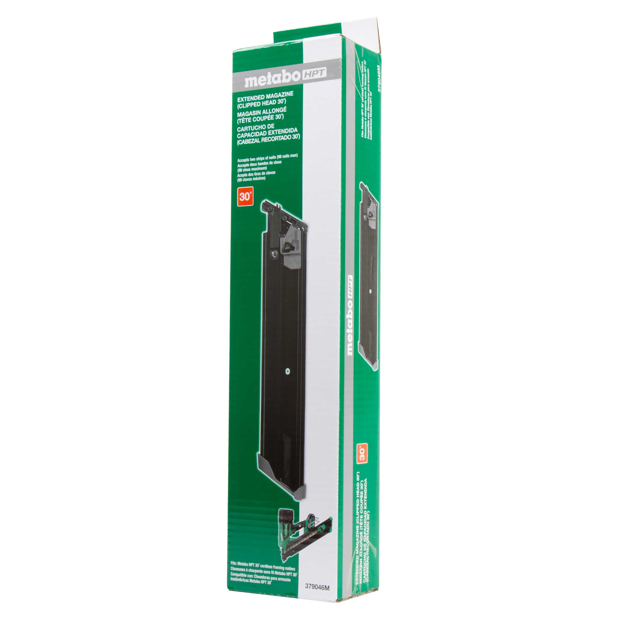 Metabo HPT Extended Magazine for 30° Clipped Head Cordless Framing Nailer