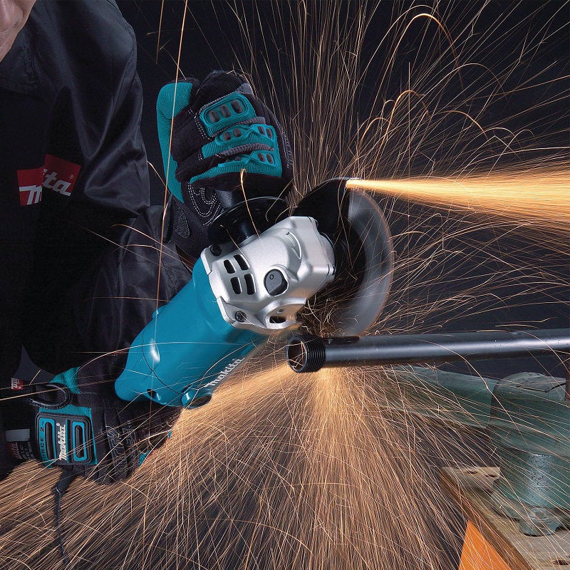 Makita 5" Angle Grinder w/SJS,Electric Brake & Trigger Switch AC/DC GA5020Y