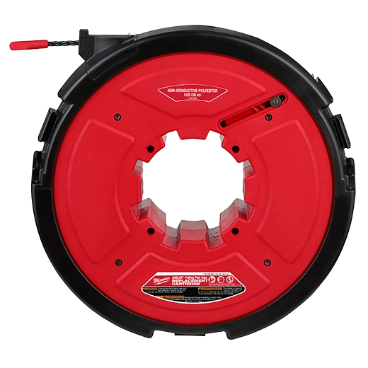 Milwaukee M18 FUEL™ ANGLER™ 100' Non-Conductive Polyester Pulling Fish Tape Replacement Cartridge 48-44-5195