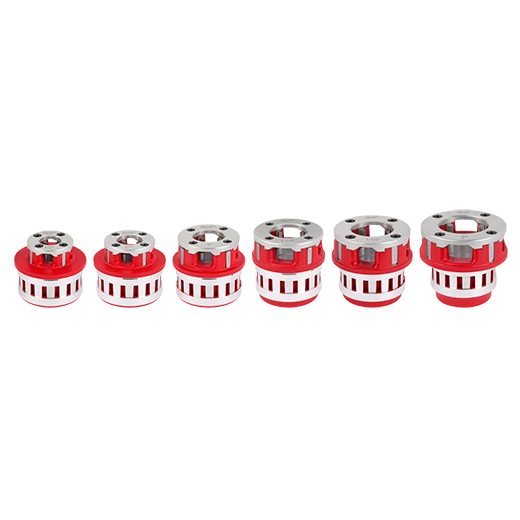 Milwaukee Milwaukee Kit de têtes de filière en aluminium forgé portable NPT HAUTE VITESSE 1/2"‑2" 48-36-1060