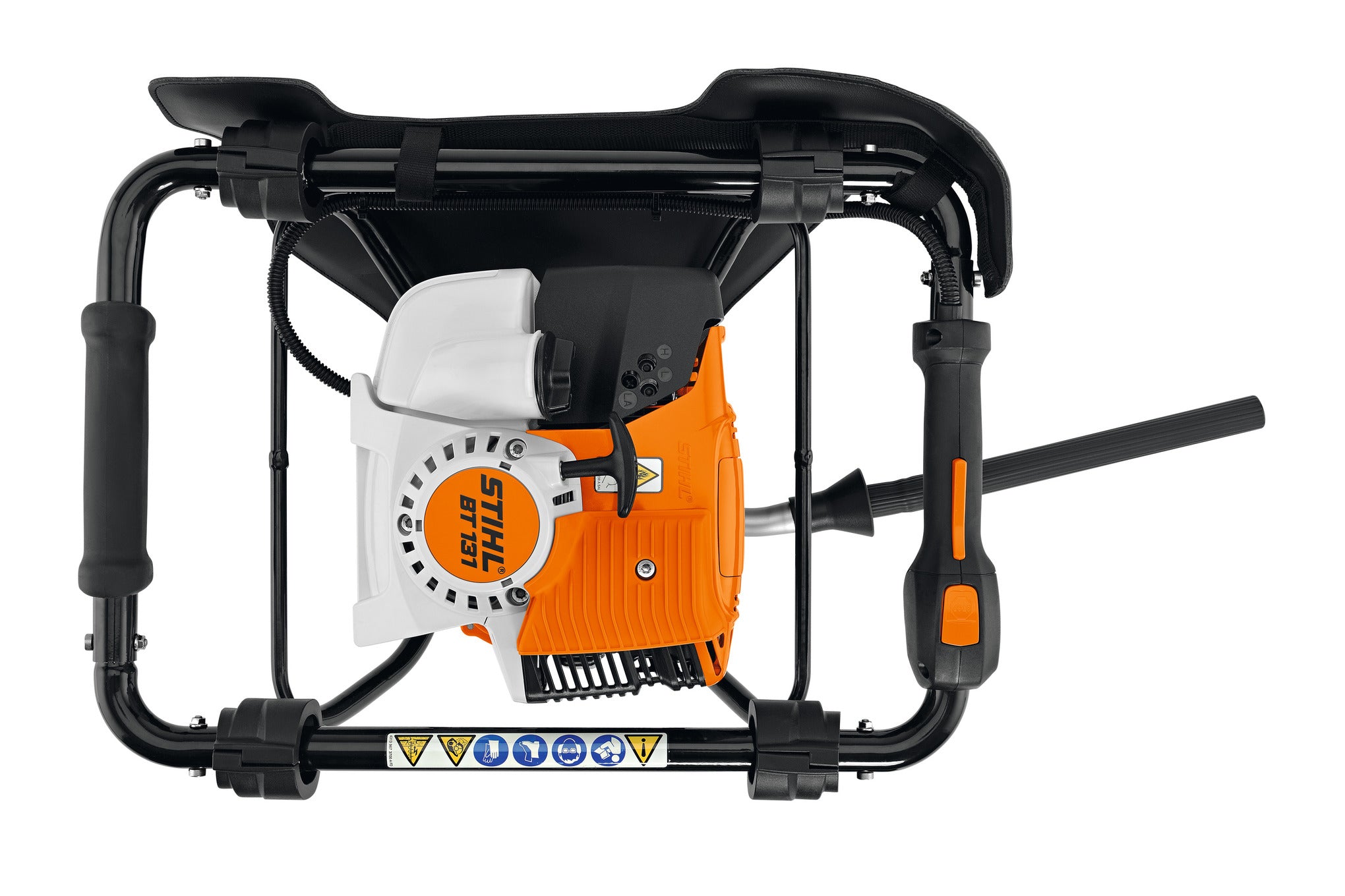 STIHL BT 131 gazon à bêche à essence : idéal pour la plantation et le prélèvement d'échantillons du sol 43130112122