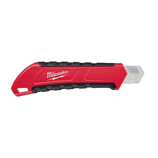 Milwaukee 18mm Snap Off Knife with Metal Lock and Precision Cut Blade 48-22-1961