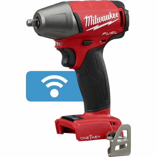 Milwaukee M18 FUEL™ avec ONE-KEY™ 3/8" Clé à chocs compacte avec anneau de friction (outil seul) 2758-20