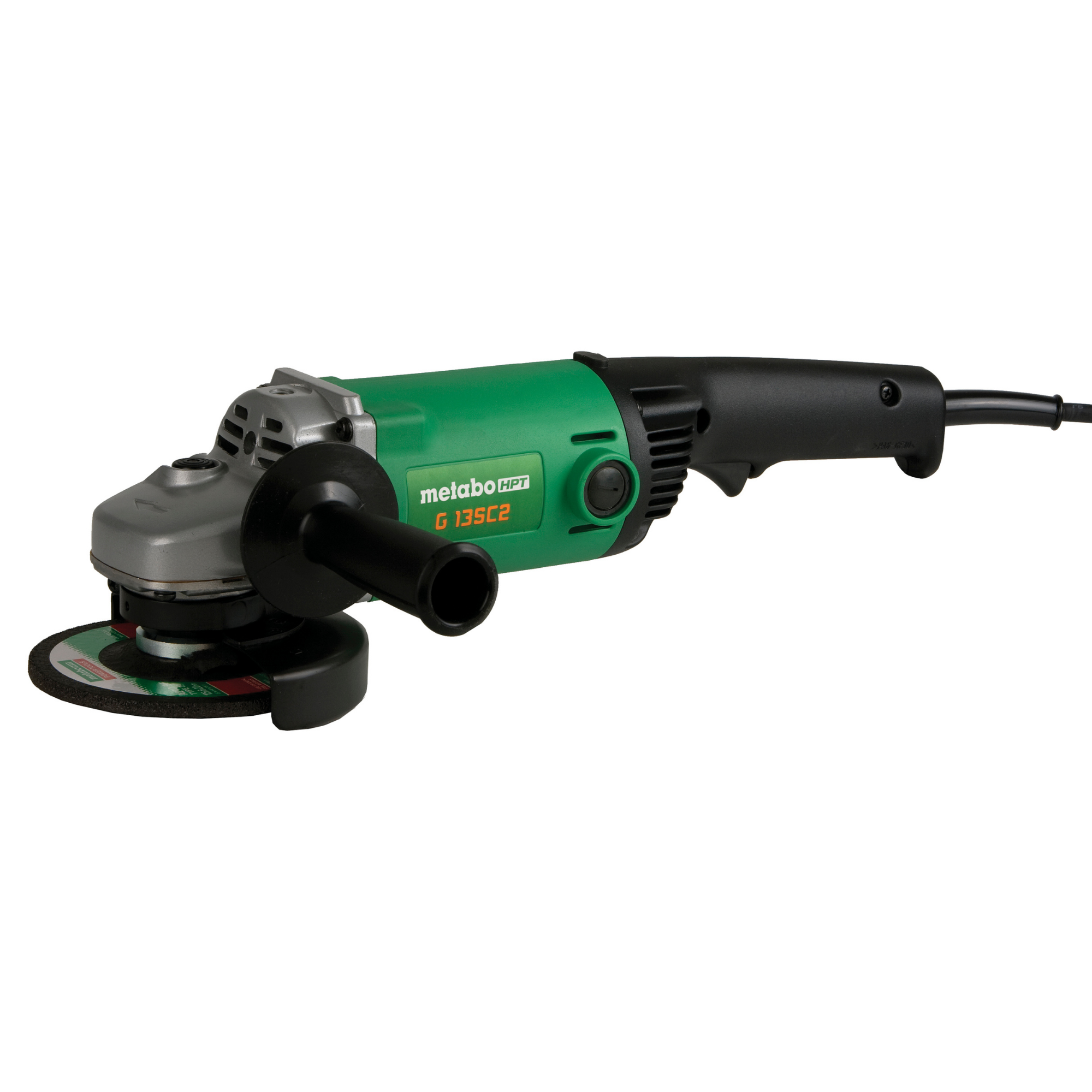 Metabo Meuleuse d'angle 5 po 11 A avec poignée arrière et gâchette non verrouillable | Metabo HPT G13SC2Q9 G13SC2Q9