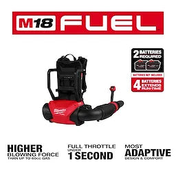 Milwaukee Souffleur à dos double batterie M18 FUEL™ 3009-20