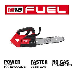 Milwaukee M18 FUEL™ Tronçonneuse à poignée supérieure 12" 2826-20C