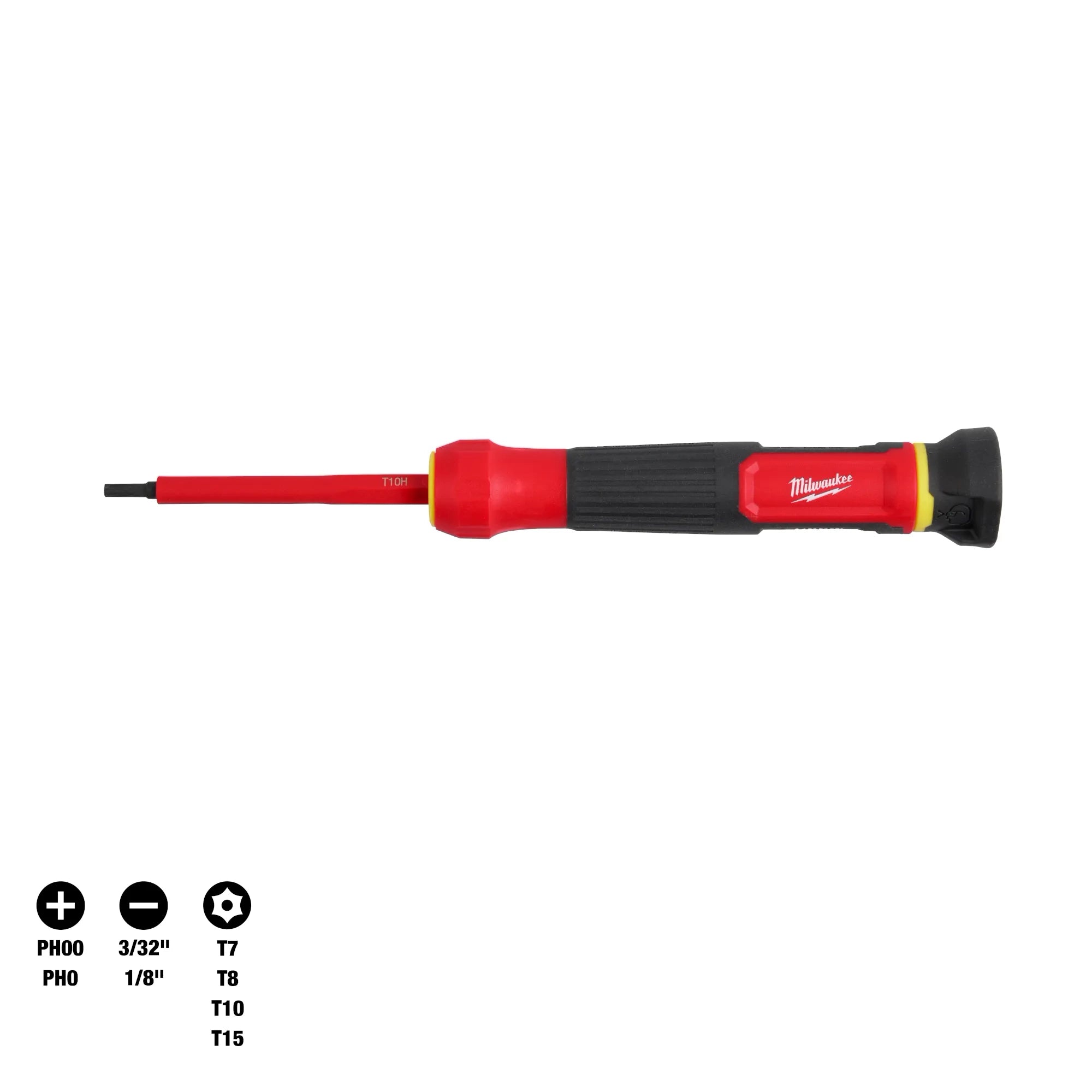 Milwaukee Tournevis multi-embouts de précision isolé 8-en-1 1000 V 48-22-2217