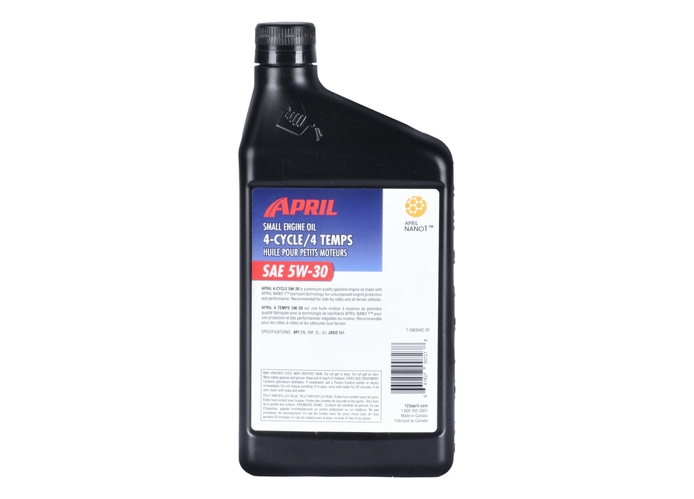 Ducar Huile moteur 4 temps 5W30 - 1 bouteille de 946ml 5W30-946ML-1