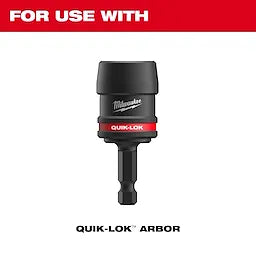 Milwaukee Pack de 5 adaptateurs à gros filetage pour arbres QUIK-LOK™ 49-56-7571