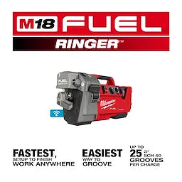 Milwaukee RINGER™ Roll Groover M18 FUEL™ pour 2" – 6" Sch 10/40 2928-22