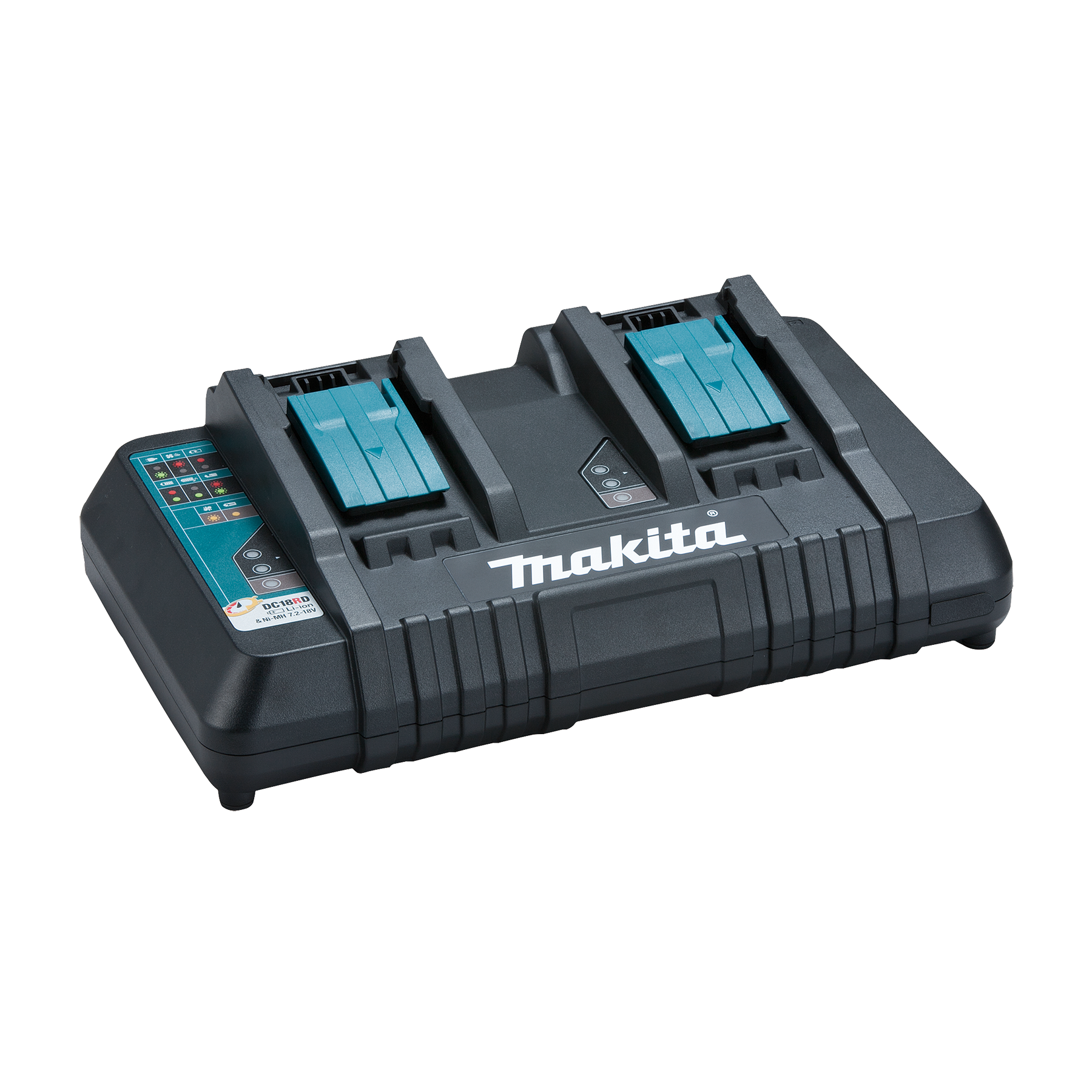 Makita 18V LXT Dual-Port Rapid Lithium-Ion Battery Charger DC18RD