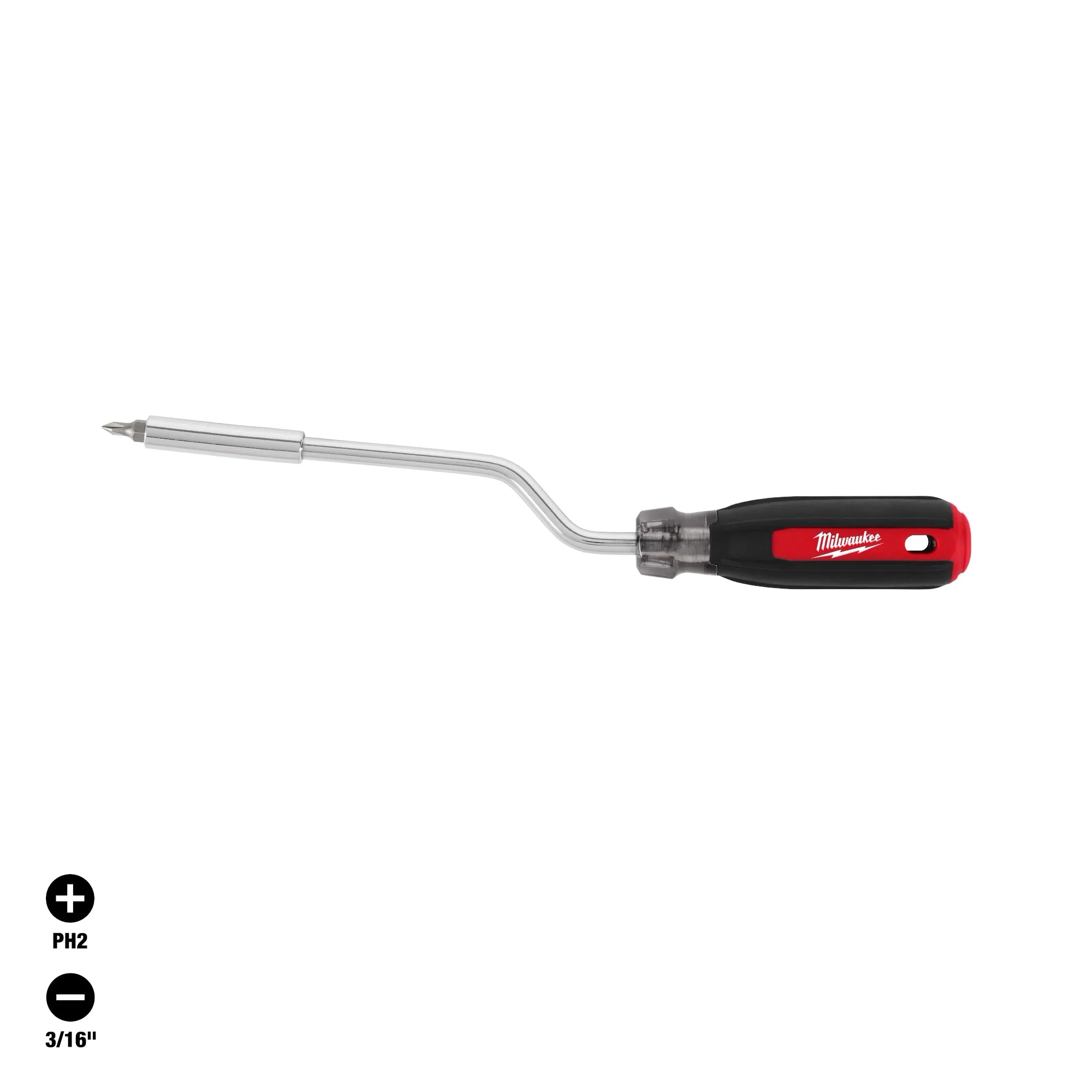 Milwaukee Tournevis multi-embouts rotatif 2-en-1 48-22-2916