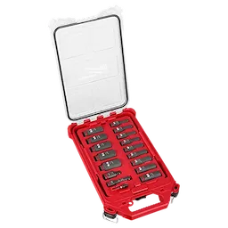 Milwaukee SHOCKWAVE Impact Duty™ Socket 3/8” Dr 17PC SAE PACKOUT Set 49-66-6800