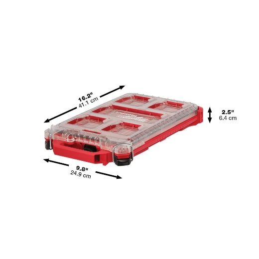 Milwaukee Organisateur compact à profil bas PACKOUT™ 48-22-8436