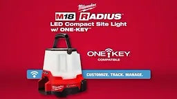 Milwaukee Lampe de chantier compacte M18™ RADIUS™ 2145-20